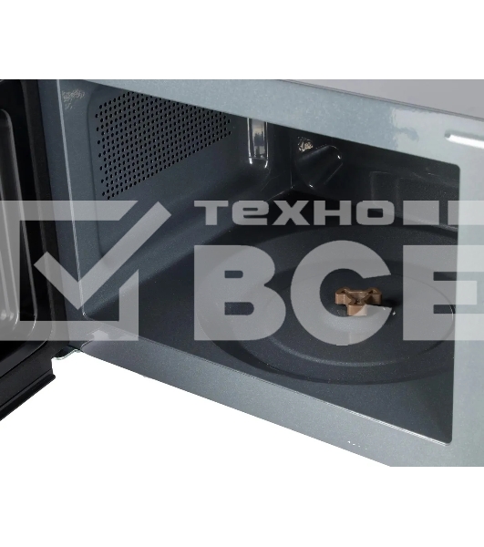 Микроволновая печь Polaris PMO 2001 RUS графитовый, 20 л, 700 Вт, переключатели - поворотный механизм