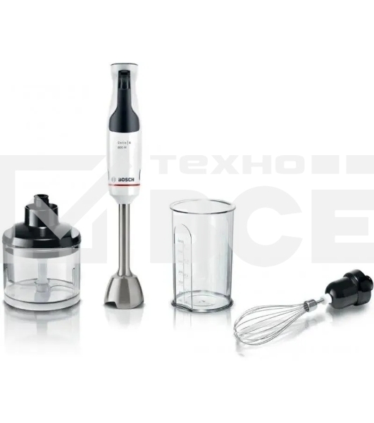 Блендер погружной Bosch MSM4W421 800Вт белый