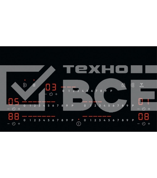 Индукционная варочная поверхность Electrolux EIV84550 независимая, черный