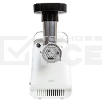 Мясорубка электрическая JVC JK-MG123 белый, 2000 Вт, 2.0 кг/мин, реверс, защита от перегрузки, насадки - 4, фото3