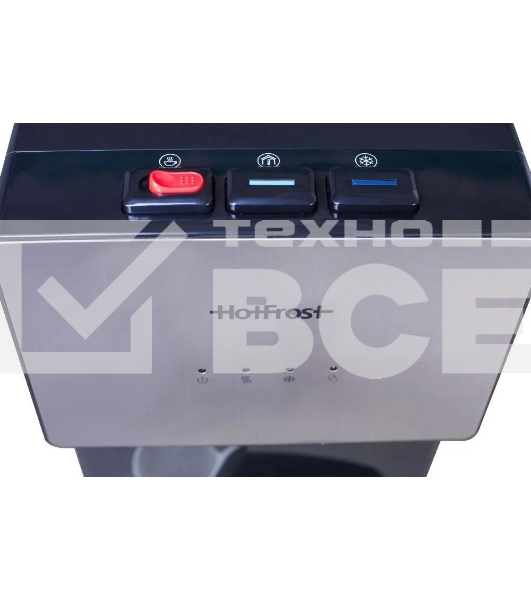 Кулер Hotfrost V400AS напольный компрессорный серебристый/черный