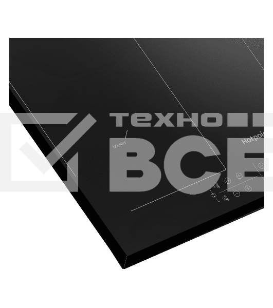 Индукционная варочная поверхность Hotpoint HB 1560B2 BA, независимая, черный