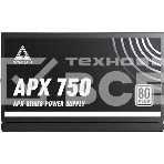 Блок питания Montech APX 750 (XWYA11-750W) 750 Вт, 80 PLUS WHITE, 120 мм, немодульный, чёрный, фото5