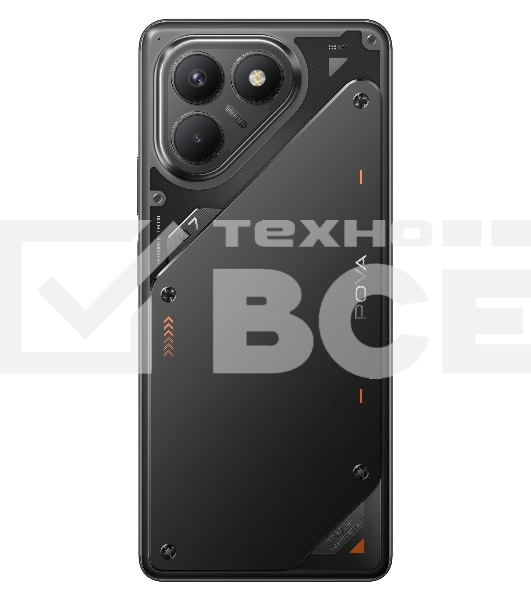 Смартфон Tecno POVA 7 Neo 8/256Gb, черный