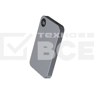 Портативный аккумулятор QUMO Future Magnetic PowerAid 5000mAh W15 темно-серый FMPA-5C-S1