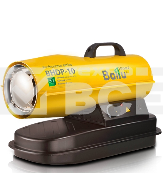 Тепловая пушка Ballu BHDP-10 10000Вт прямой нагрев 590м3/ч