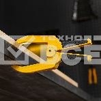 Струбцина Denzel клещеобразная, удлиненная 75 х 110 мм двухкомпонентные рукоятки, фото4