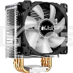 Кулер для процессора JONSBO CR-1400 ARGb (160W, 4-pin PWM, 126мм, Al/Cu, 4x6мм, ARGb, 1x92мм, 36.0CFM, 30.5dBA, 2300RPM, S: 1700/1200/115X, AM4/AM5 черный), фото2