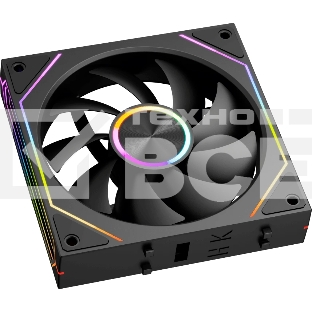 Вентилятор для корпуса PcCooler F3 X120 BK ARGb 120х120x25 черный 4-pin 28.4дБ (F3X120-BKAC012-GL) Ret