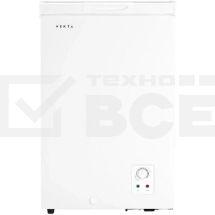 Морозильный ларь VEKTA FR-115W03, белый, 105л