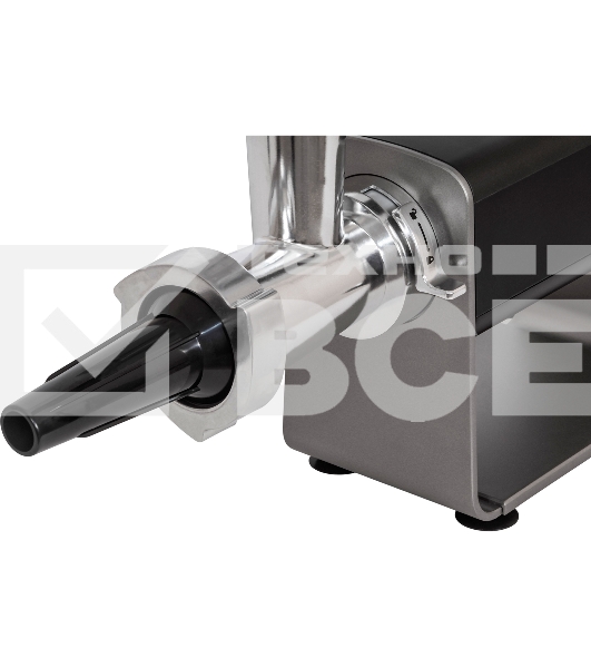 Мясорубка электрическая Pioneer MG225 черный, 3000 Вт, 3.0 кг/мин, реверс, защита от перегрузки, насадки - 4