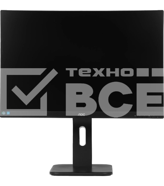 Монитор 24' AOC X24P1 IPS 1920x1200, 60 Гц, 4 мс, 16:10, 300 кд/м2, 1xHDMI, 1xDP, 1xVGA, 1xDVI, 1x3.5 мм, черный