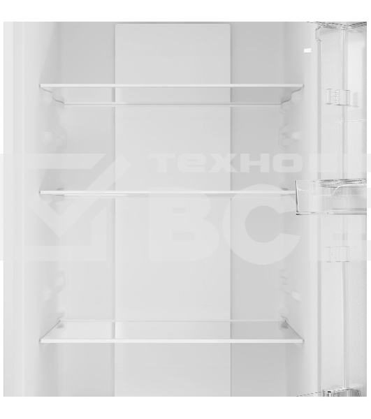 Холодильник Candy CFN6185S серебро двухкамерный 207/91 л морозилка снизу, No Frost