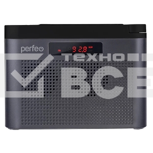 Радиоприемник цифровой PERFEO ТАЙГА FM+ 66-108МГц/ MP3/ встроенный аккум,USB/ серый (I70GR) PF_C4941