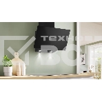 Вытяжка наклонная Bosch DWK63PJ60T 360 м3/ч, 60см, черный, Push buttons, фото3