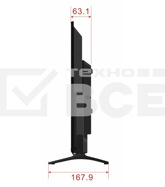 Телевизор LEFF 24