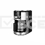 Кофеварка капельная со встроенной кофемолкой BQ CM1010 черный-стальной, исп. кофе - зерновой/молотый, 1.2 л, 1050 Вт., фото 1