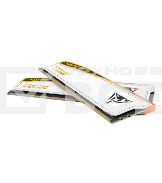 Оперативная память Patriot Viper Elite 5 TUF Gaming, DDR5, 32GB (2x16 GB), 6600 MHz, CL34, радиатор, RGB, белый