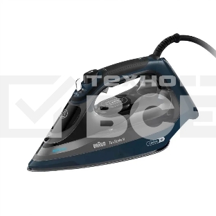 Утюг Braun SI9682DB 3200Вт черный/синий