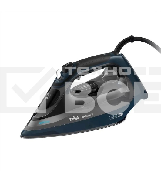Утюг Braun SI9682DB 3200Вт черный/синий