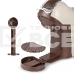 Кофеварка капсульная Kitfort КТ-7448 коричневый/бежевый, исп. кофе - капсулы/молотый, 1 л, 1400 Вт, 19 Бар., фото2