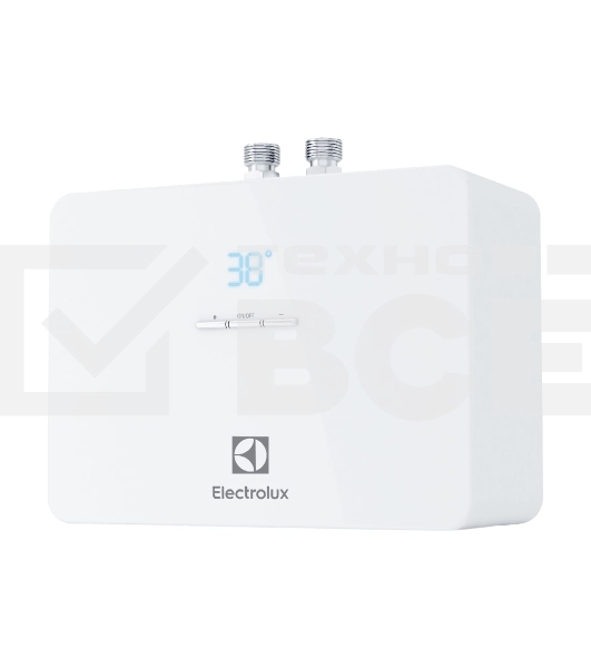 Водонагреватель Electrolux NPX 8 AQUATRONIC DIGITAL PRO white (8 кВт, 3.5 л/мин, проточный настенный) (НС-1252198)