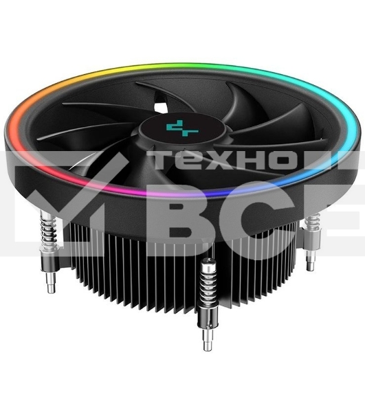 Кулер для процессора DEEPCOOL UL551 черный, 136 мм, алюминий, 1800 об/мин, 26.8 дБ, 4 pin, 95 Вт, 71 мм