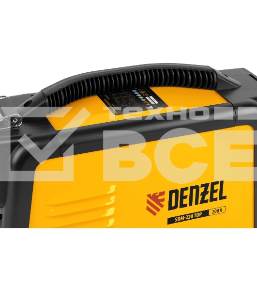 Аппарат инвертор. дуговой сварки SDM-220 Top, 220 А, ПВ 60%  Denzel
