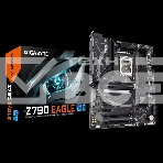 Материнская плата Gigabyte Z790 EAGLE, LGA 1700, Intel Z790, 4xDDR5, 4xSATA, 3xM.2, 1xPCIe 5.0 x16, 1xPCIe 4.0 x4, 1xPCIe 3.0 x1, 1xHDMI, 1xDP, 1x 2.5Gb LAN, 4xUSB-A 3.2 Gen 1, 1xUSB-A 3.2 Gen 2, 2xUSB-A 2.0, 1xUSB-C 3.2 Gen 2, 3x3.5 мм, 7.1, ATX, фото 1
