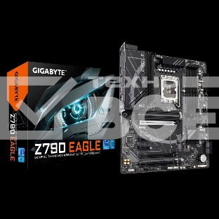 Материнская плата Gigabyte Z790 EAGLE, LGA 1700, Intel Z790, 4xDDR5, 4xSATA, 3xM.2, 1xPCIe 5.0 x16, 1xPCIe 4.0 x4, 1xPCIe 3.0 x1, 1xHDMI, 1xDP, 1x 2.5Gb LAN, 4xUSB-A 3.2 Gen 1, 1xUSB-A 3.2 Gen 2, 2xUSB-A 2.0, 1xUSB-C 3.2 Gen 2, 3x3.5 мм, 7.1, ATX