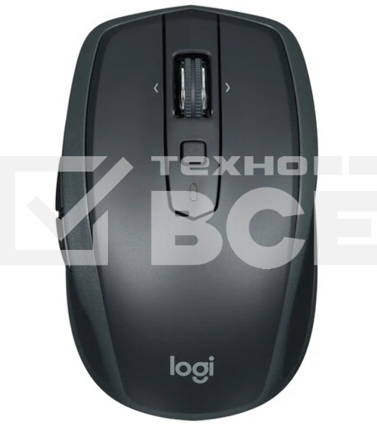 Мышь беспроводная Logitech MX Anywhere 2S графитовый, 4000 dpi, радиоканал, Bluetooth, USB, кнопки - 6