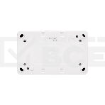 Блок горизонтальный 2 розетки (керамика) INDUSTRIAL IP54 с заземлением, о/у, белый KRANZ, фото10