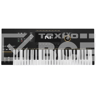 Клавиатура MIDI [29849] Native Instruments [Kontrol S49 Mk3] 49 клавиш, полувзвешенные,чувствительны к скорости нажатия с послекасанием, дисплей, 8 энкодеров, колеса высоты тона и модуляции, 4 входа для педалей, MIDI вход/выход