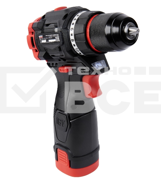 Дрель-шуруповерт Elitech CD 16L2 (E2201.039.01) 32Вт аккум. патрон:быстрозажимной (кейс в комплекте) (205715)