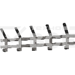 Вешалка настенная ЗМИ ТОРОНТО 5 ВНТ5 Гр, фото3