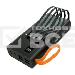 Портативный аккумулятор More choice (4620202550576) PB22-30 с кабелем 2USB 2.1A - 30000mAh черный, фото4
