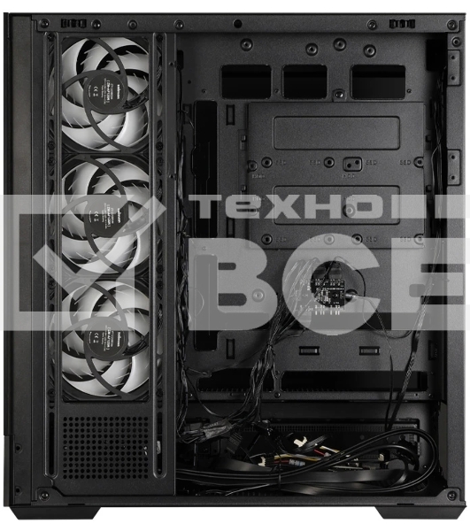 Компьютерный корпус ZALMAN P40 NAMU, ATX, черный, WINDOW, WOODEN ELEMENTS, 2xCombo(2.5” or 3.5”), 1xUSB TYPE-C, 2xUSB 3.0, SIDE 3x120мм ARGb, REAR 1x120мм ARGb