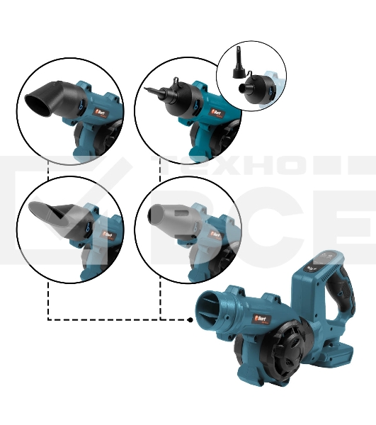 Воздуходувка аккумуляторная Bort BSS-21U-Li (без АКБ и ЗУ)