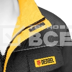 Куртка профессиональная рабочая Denzel 65% полиэстер 35% хлопок, XXXL, фото8