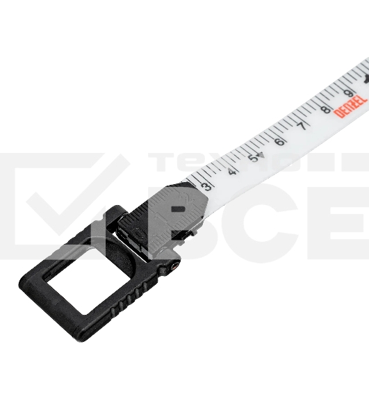 Рулетка геодезическая Denzel 20 м х 15 мм, закрытый корпус, фиберглассовая лента