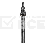 Борфреза по металлу Denzel твердосплавная, коническая, тип-M, 8 мм, фото5