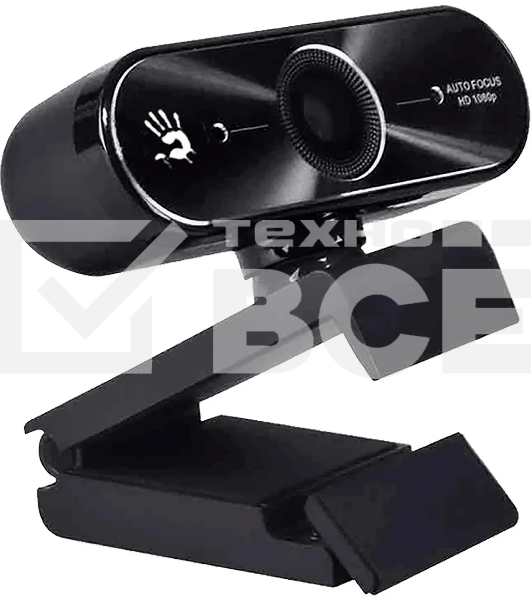 Веб-камера Bloody Gaming 1920x1080, 30 кадр/с, USB Type-A, микрофон (шумоподавление), автоматическая фокусировка, универсальное крепление