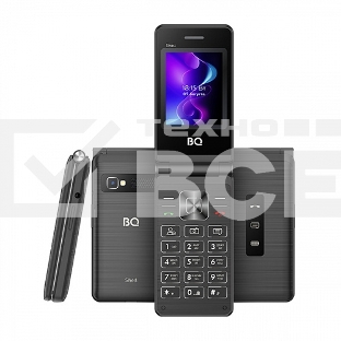 Мобильный телефон BQ 2411 Shell черный MTK 6261