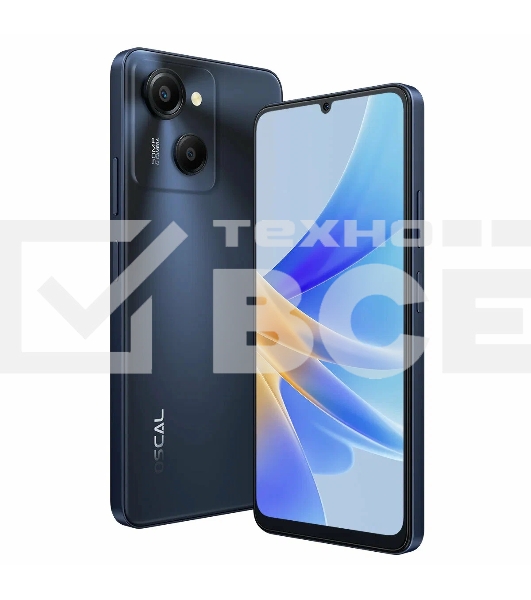 Смартфон OSCAL Modern 8, 8/128Gb, серый