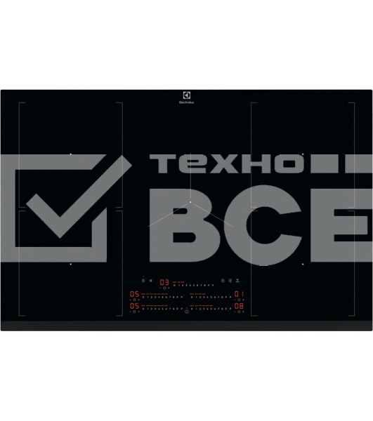 Индукционная варочная поверхность Electrolux EIV84550 независимая, черный