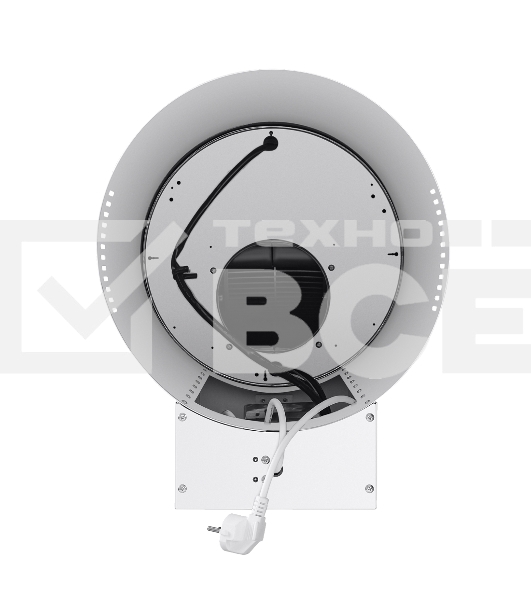 Вытяжка кухонная HOMSair ART 1050WL 35 белый, кнопочное управление