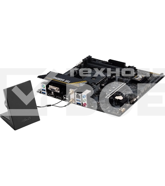 Материнская плата ASUS TUF GAMING A520M-PLUS WIFI, AM4, AMD A520, 4xDDR4, 4xSATA, 1xM.2, 1xPCIe 3.0 x16, 2xPCIe x1, 1xVGA, 1xHDMI, 1xDP, 1x 1Gb LAN, 2xUSB-A 3.2 Gen 1, 2xUSB-A 2.0, 3x3.5 мм, 7.1, mATX