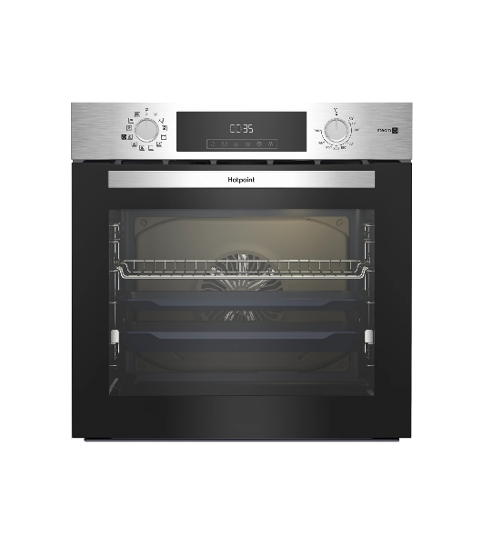 Электрический духовой шкаф Hotpoint HSTF 1231 JSAH IX серебристый