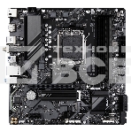 Материнская плата Gigabyte B650M D3HP AX, AM5, AMD B650, 4xDDR5, 4xSATA, 2xM.2, 1xPCI-E 4.0 x16, 1xPCI-E 4.0 x1, 3xUSB-A 3.2 Gen 1, 1xUSB-C 3.2 Gen 2, 1x 2.5Gb LAN, 3x3.5 мм, 7.1, Micro-ATX, фото 1