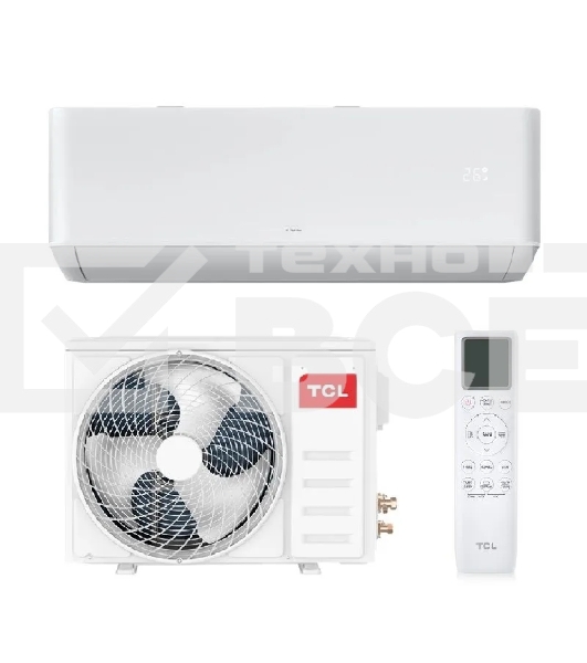 Кондиционер сплит-система TCL TAC-TP12INV/R инвертор, 12000 BTU, 36 м², 22 дБ, охлаждение, обогрев, осушение, белый